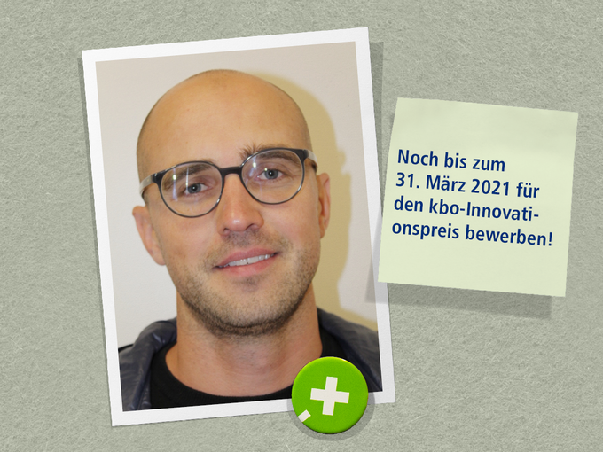Julian Kreutz ist Psychologe im Maßregelvollzug des kbo-Inn-Salzach-Klinikums und hat den kbo-Innovationspreis erhalten.