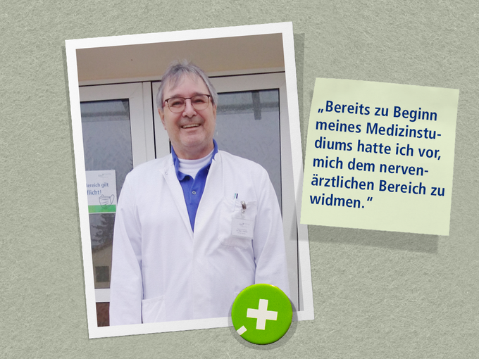 Abgebildet ist Dr. Johannes Bacher, der sein 40-jähriges Jubiläum am kbo-Inn-Salzach-Klinikum feiert.