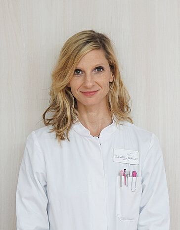Dr. Katharina Grobholz, Oberärztin am kbo-Isar-Amper-Klinikum Haar 