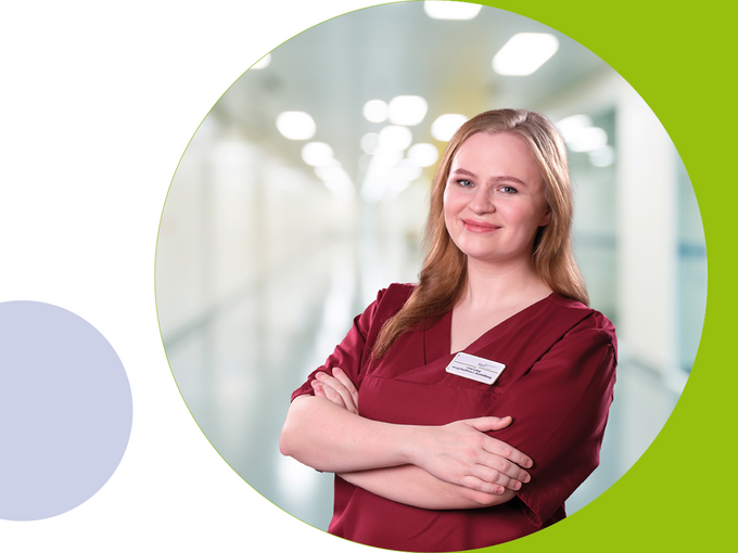 Auszubildende Christina Nitzsche